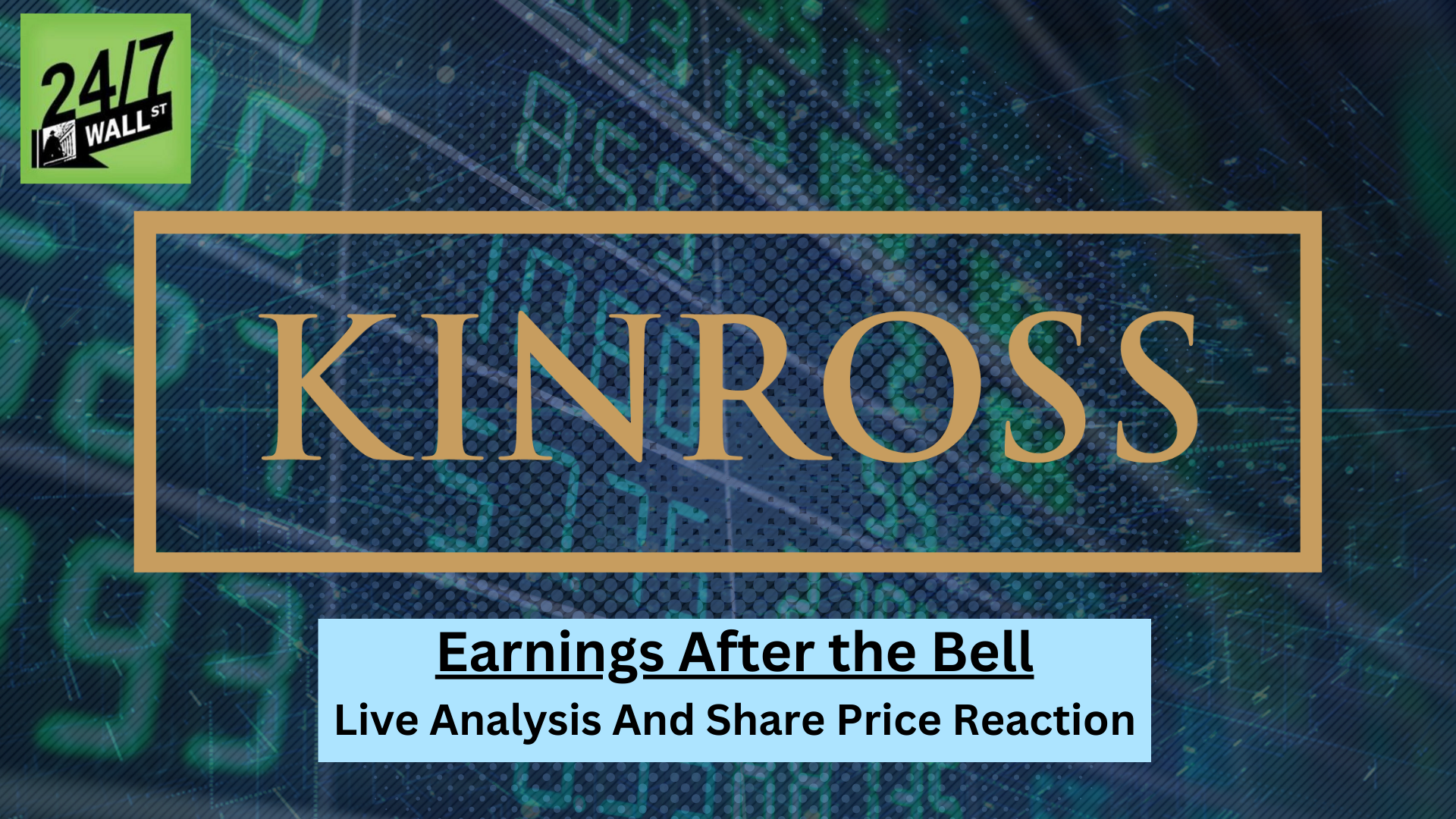 Kinross Earnings Call at 8 a.m. ET Tomorrow - Here's What to Watch