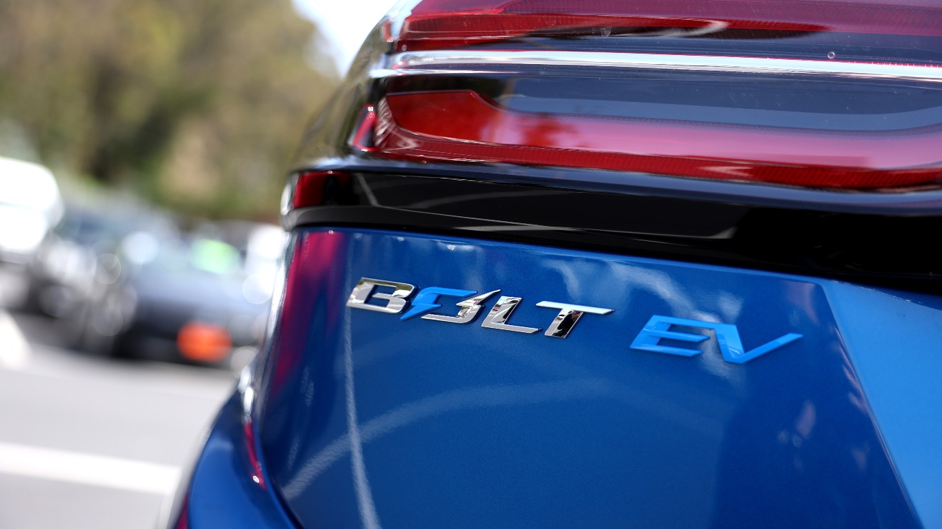 GM's Chevy Brand EV Sales Rise 113% To Capture Second Place Behind Tesla