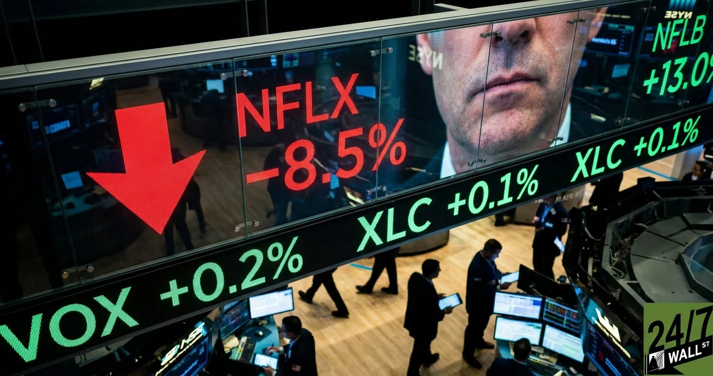 The Netflix Shock Reveals Which ETF Structure Protects You Better in a Downturn
