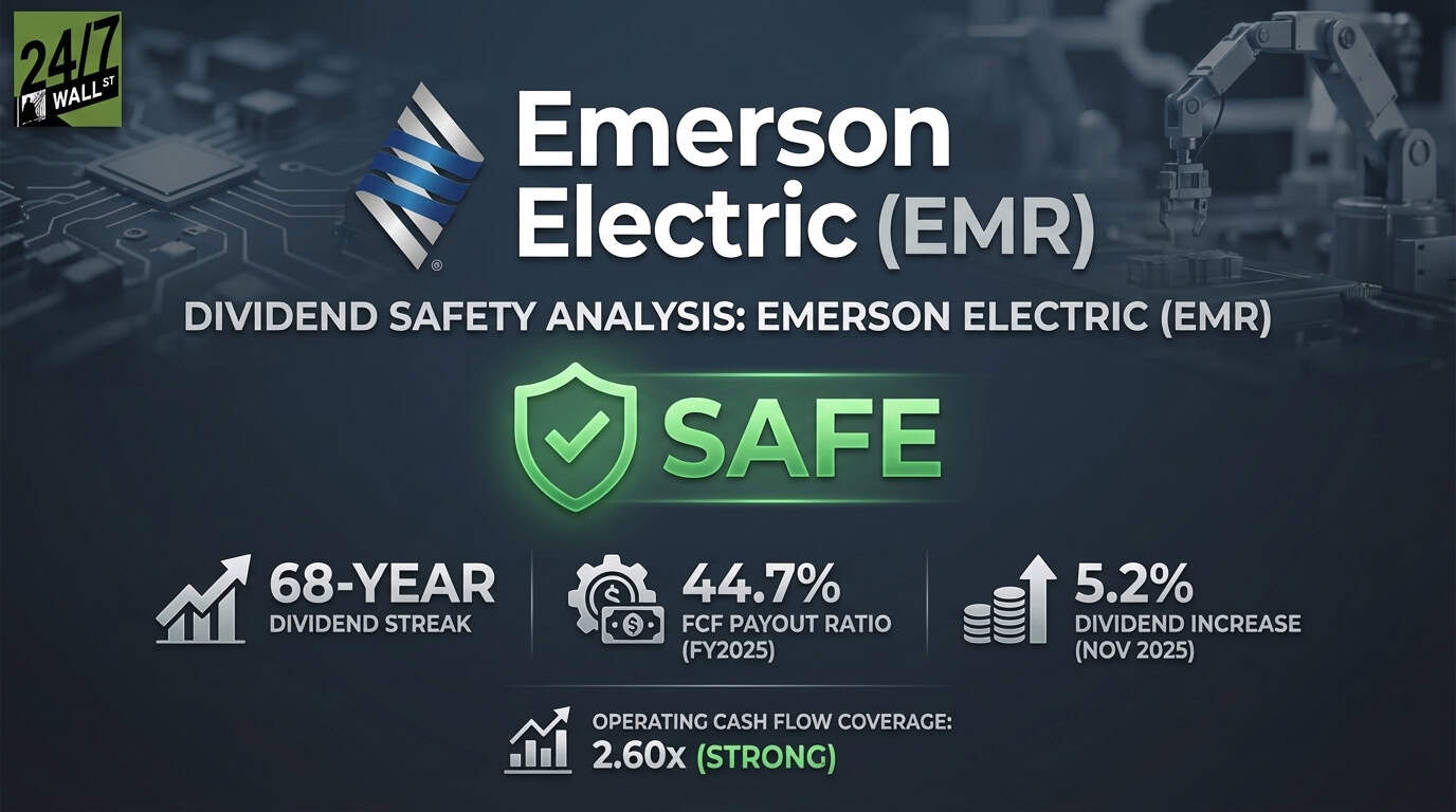 Emerson Electric Has Raised Its Dividend for 68 Years and the Streak Looks Secure