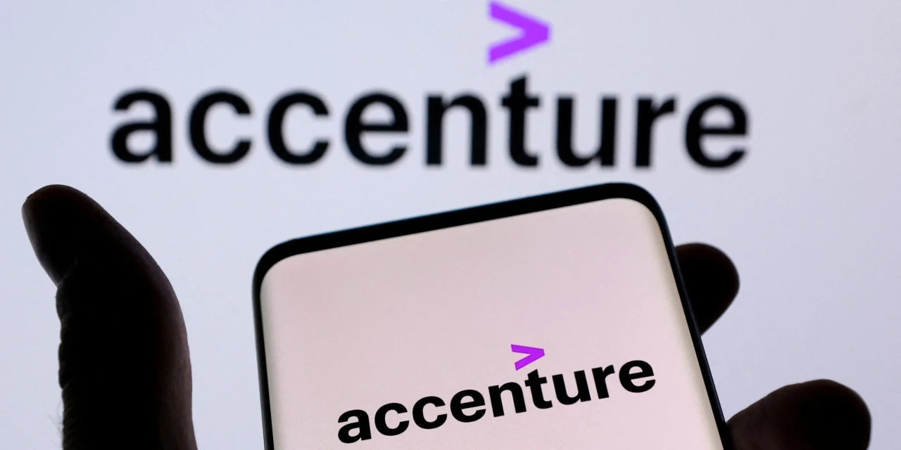 Accenture Sales Rise on AI Bookings