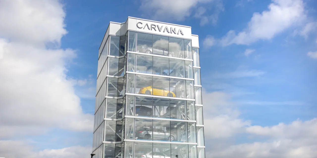 Carvana Stock Is on a Winning Streak Like None It’s Ever Seen. It’s Up 50% in 12 Days.