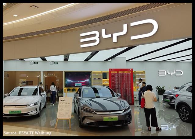 BYD Unveils 4-Nanometer Self-Driving Chip Amid China EV Competition