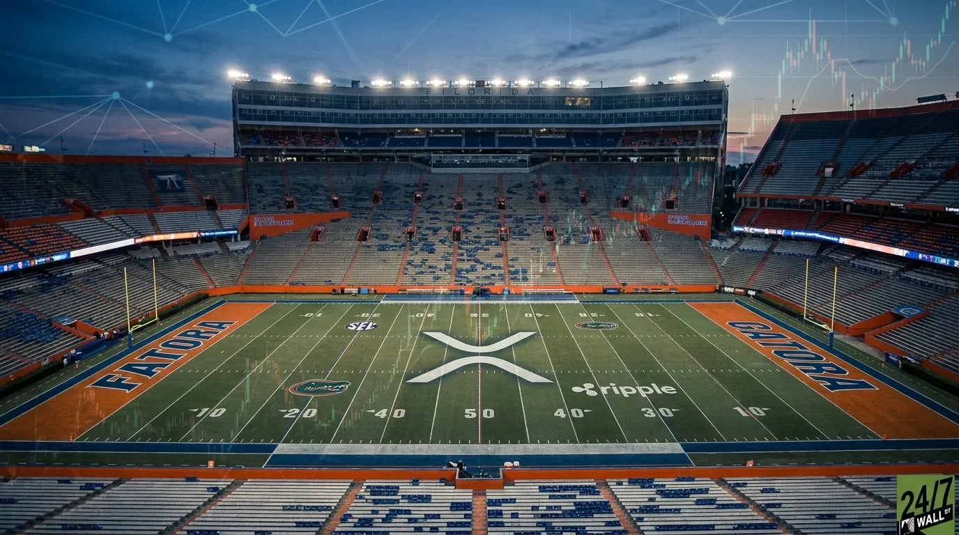 Ripple Put the XRP Logo on a College Football Field. Does That Move the XRP Price?