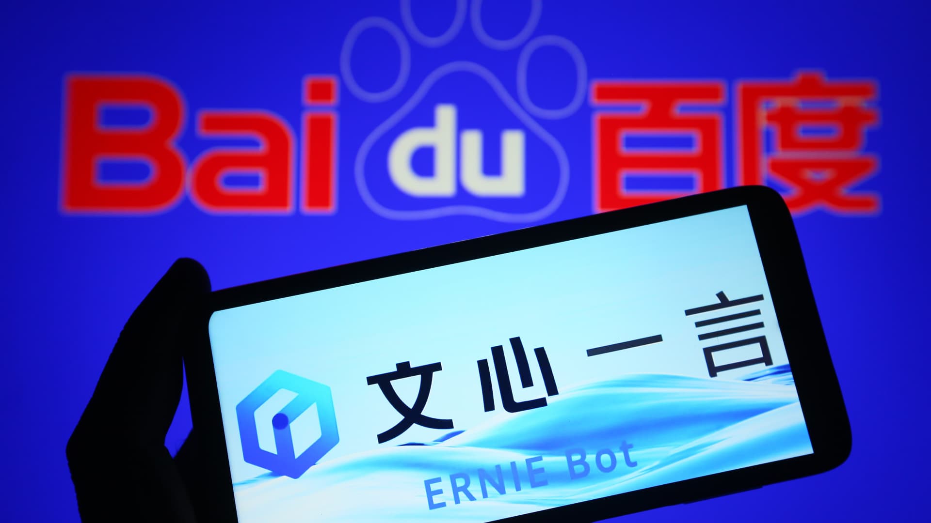 Baidu revenue grows 6% in fourth quarter as AI and advertising boost business - CNBC