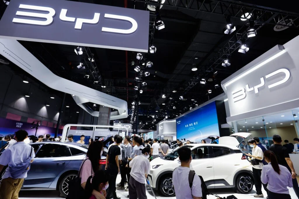 Tesla Rival BYD's Hong Kong Shares Surge Amid Overseas Sales Boost: Report