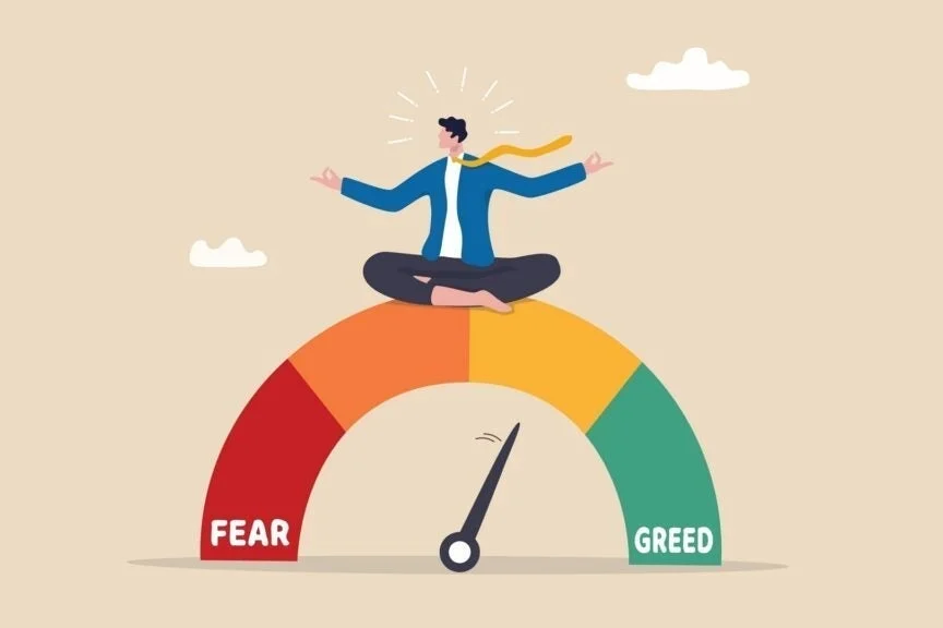 Dow Jumps Over 200 Points As Markets Shrug Off Bank Fears; Investor Fear Eases, Fear &amp; Greed Index Moves To 'Fear' Zone
