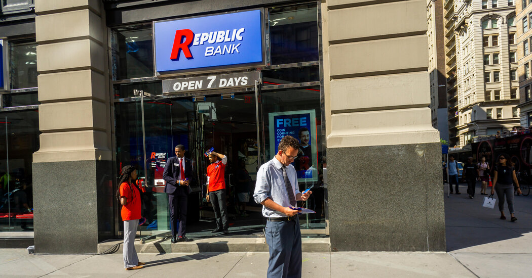 Regulators Seize Republic First, a Troubled Philadelphia Bank - The New York Times