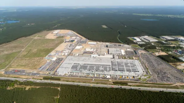 Tesla plans for a major production boost at its plant in Germany