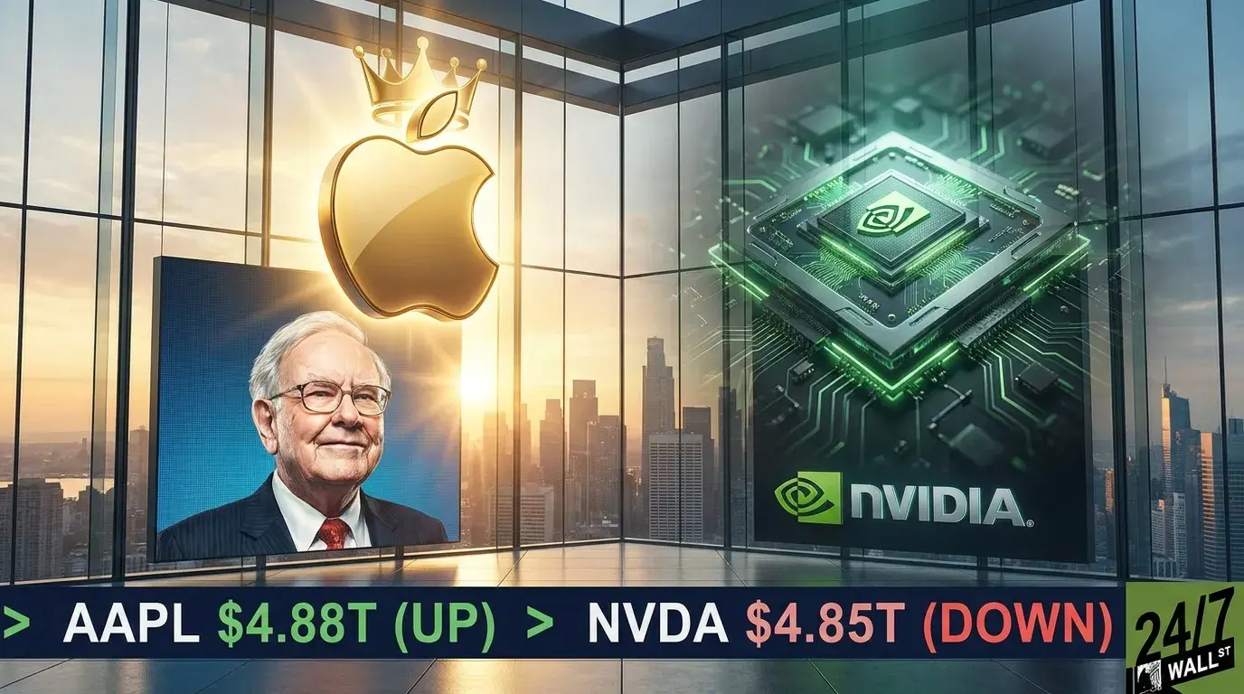 Buffett's Biggest Bet Just Dethroned Nvidia As the Largest Company In the World