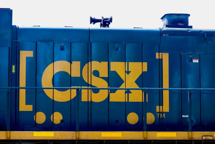 CSX gains on report it's working with Goldman to explore options