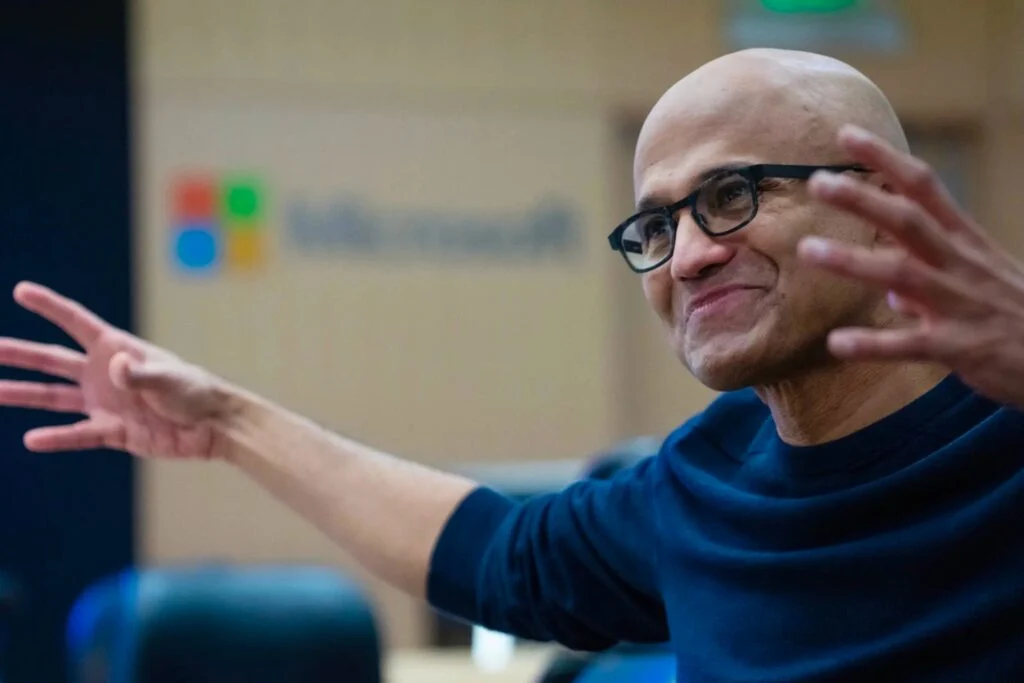 Satya Nadella Says AI Will Displace Workers—'Best Protection...Transform Yourself'