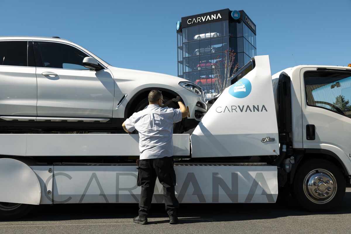 Carvana on Track for Record 12-Day Rally Ahead of S&P 500 Entry