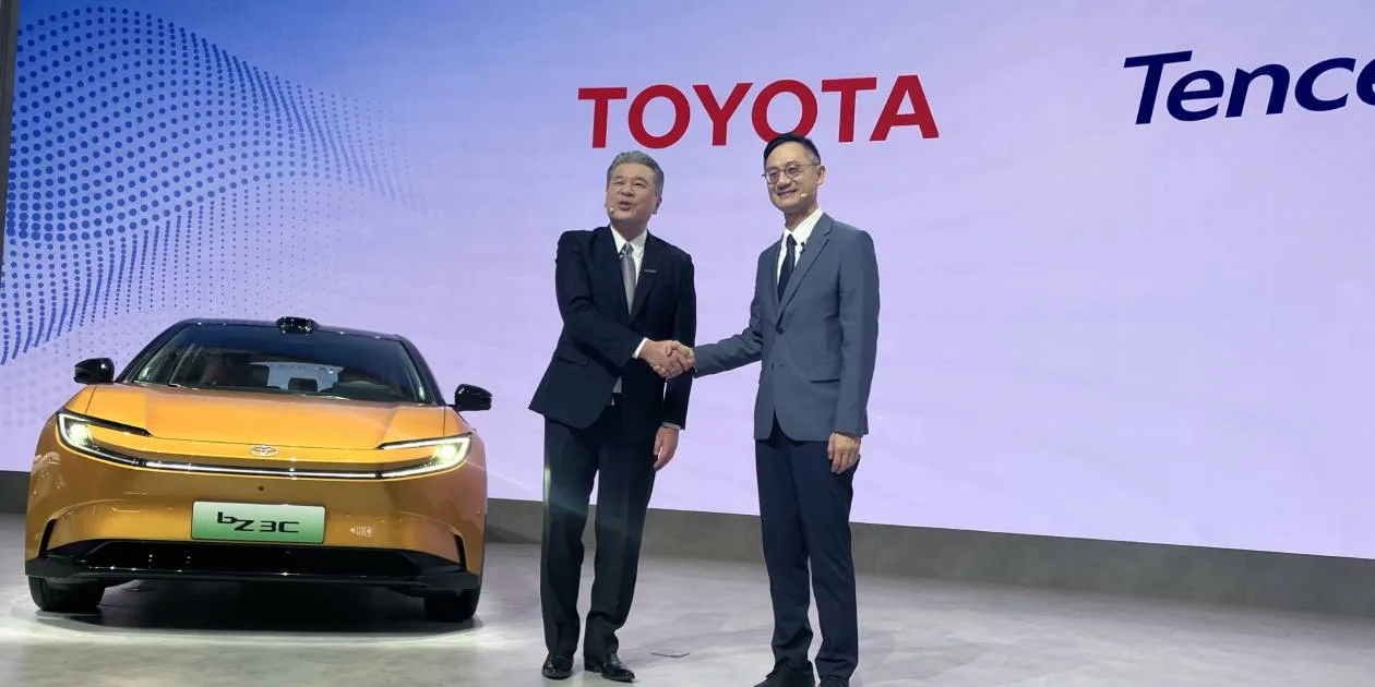 Toyota teams up with Tencent for drive into China's EV market - Nikkei Asia