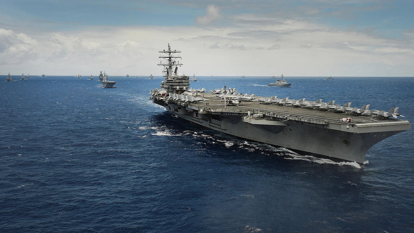 Brent Oil Is Back Above $100 as a Third Aircraft Carrier Heads to the Middle East