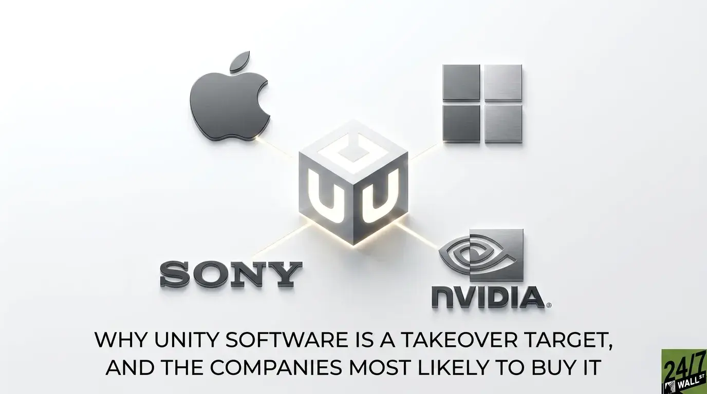 Potential Buyers Line Up for Unity Software as Valuation Hits Rock Bottom