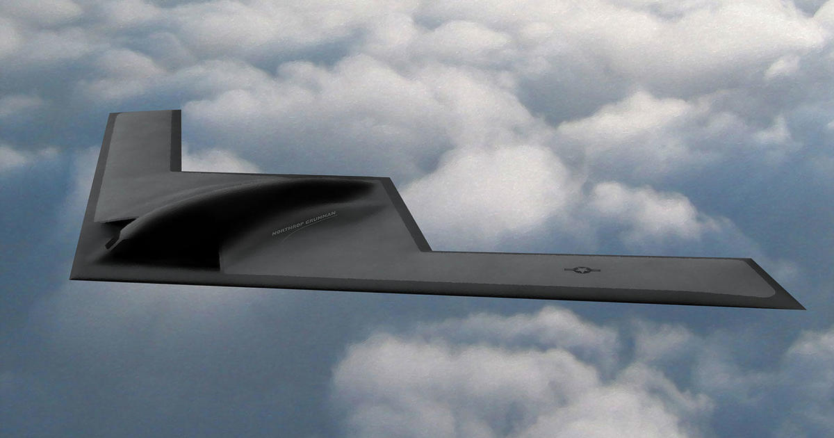 Air Force unveils newest stealth bomber aircraft - CBS News