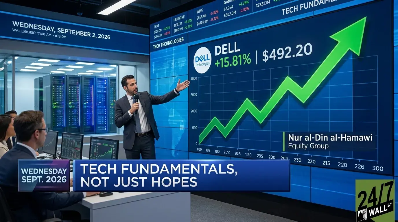 Dell Just Jumped 16% and One Strategist Says That Is the Whole Tech Argument Right Now