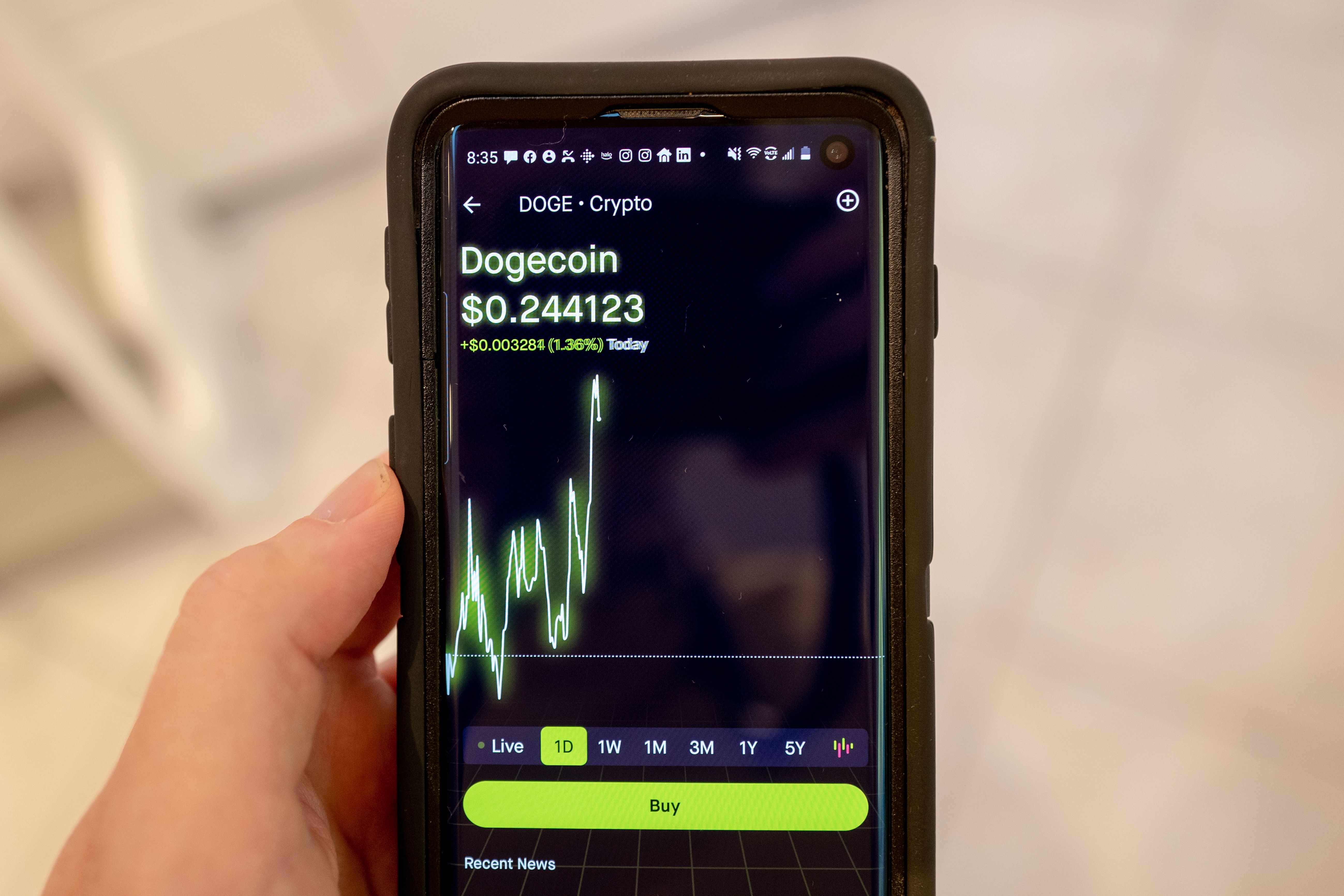 Dogecoin Inches Closer to Wall Street With ETF Set for Launch This Week