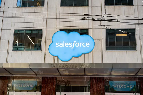Salesforce rises after earnings beat