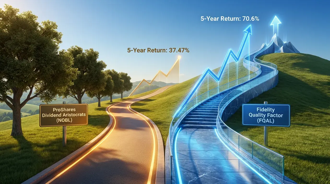 The Dividend Aristocrats Returned 37.47% Over Five Years. Fidelity's Quality Fund Returned 70.6%.