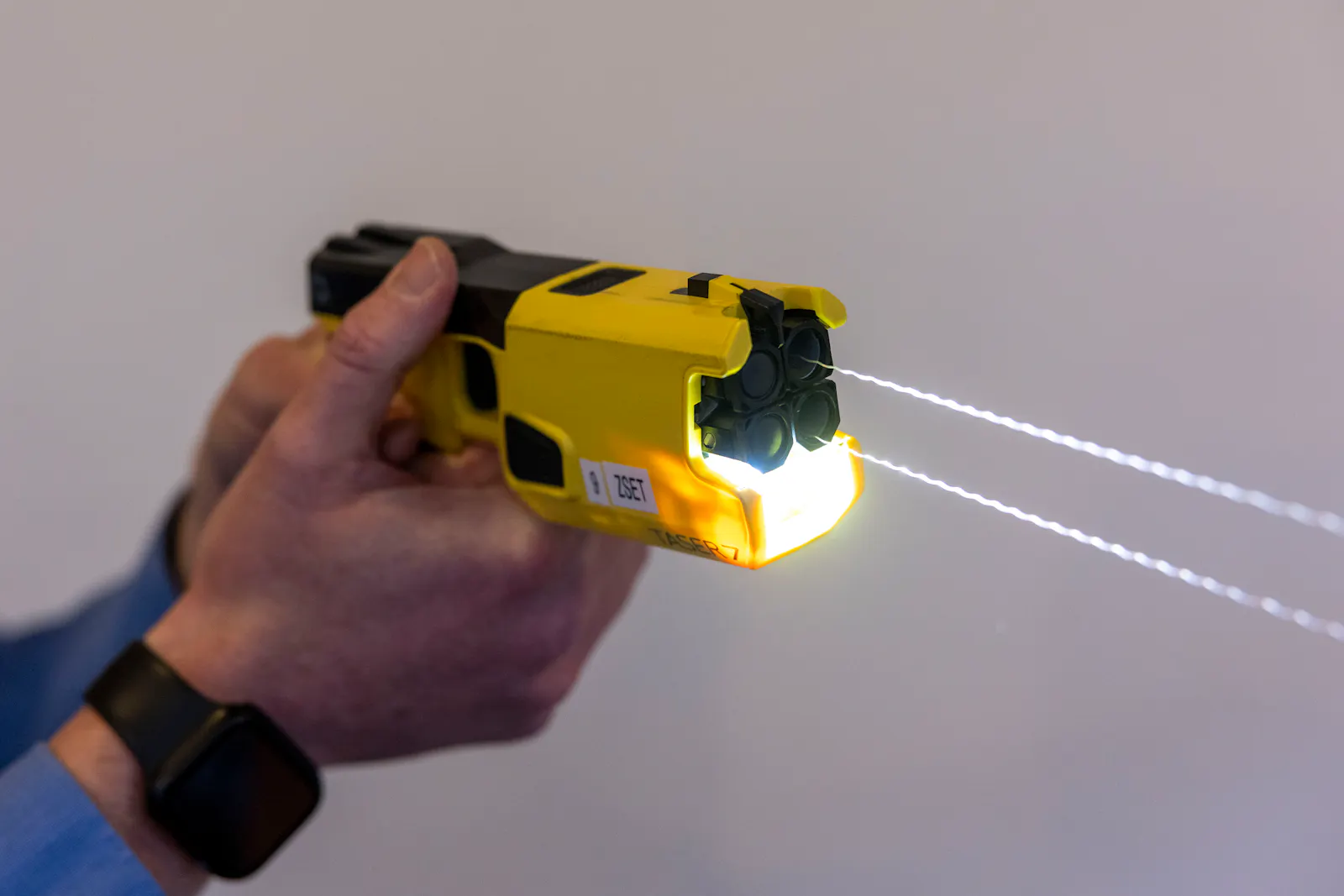 Taser maker Axon leads S&P surge