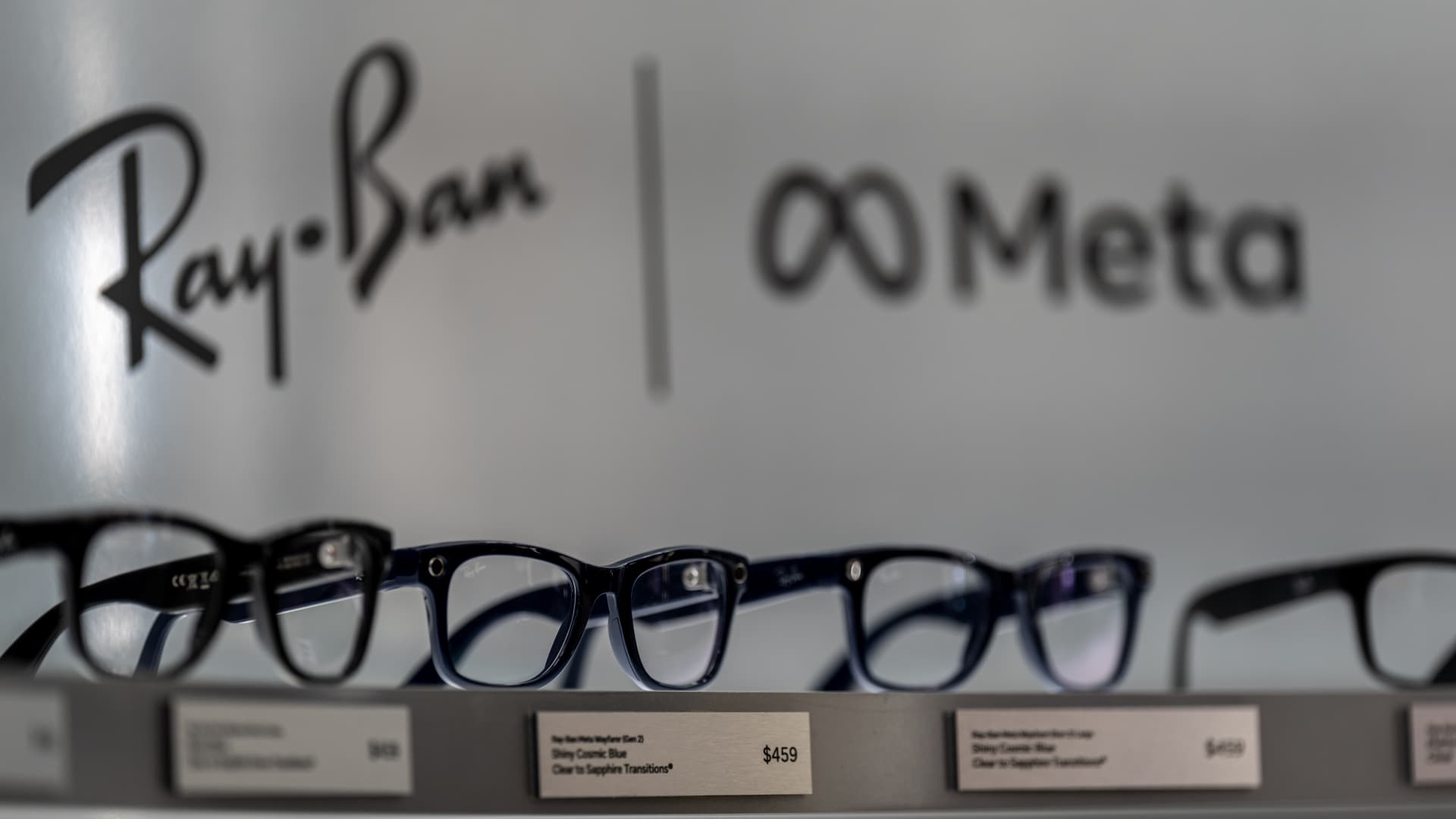 Ray-Ban maker EssilorLuxottica says it more than tripled Meta AI glasses sales in 2025