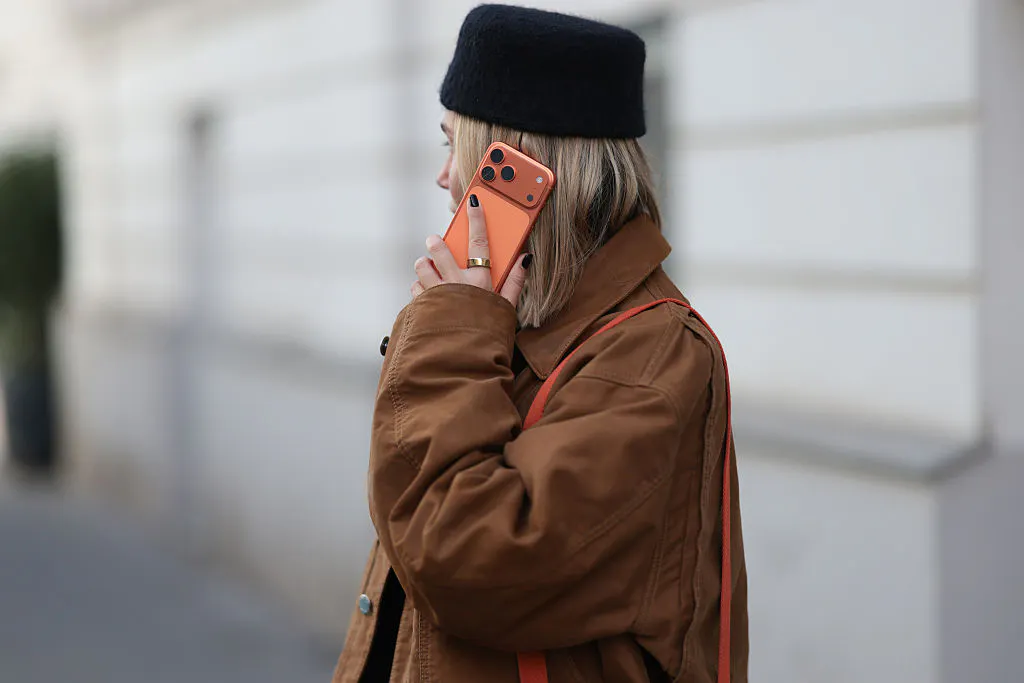 Orange iPhones are the new black