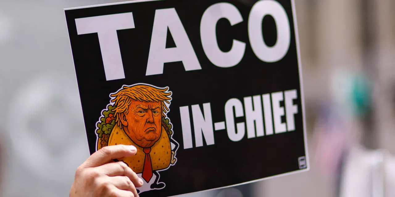 There’s a new Wall Street TACO index — and this one is saying it’s time for Trump to strike a deal