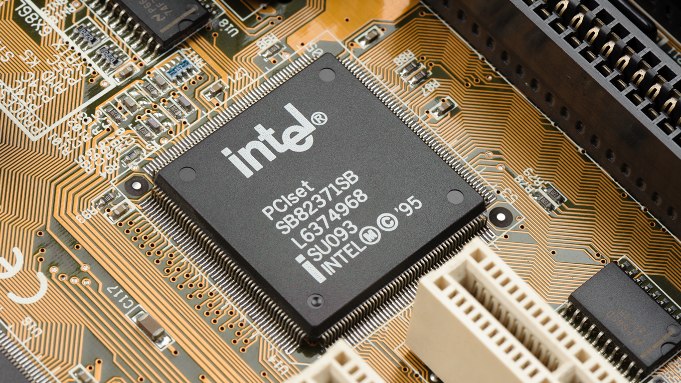 Intel Is Down 45% in October, Its Worst Month Ever