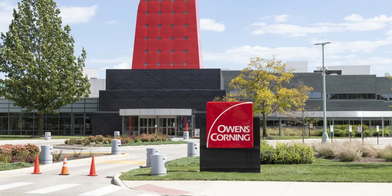 Owens Corning Stock Jumps on Report of Unsolicited Takeover Bids