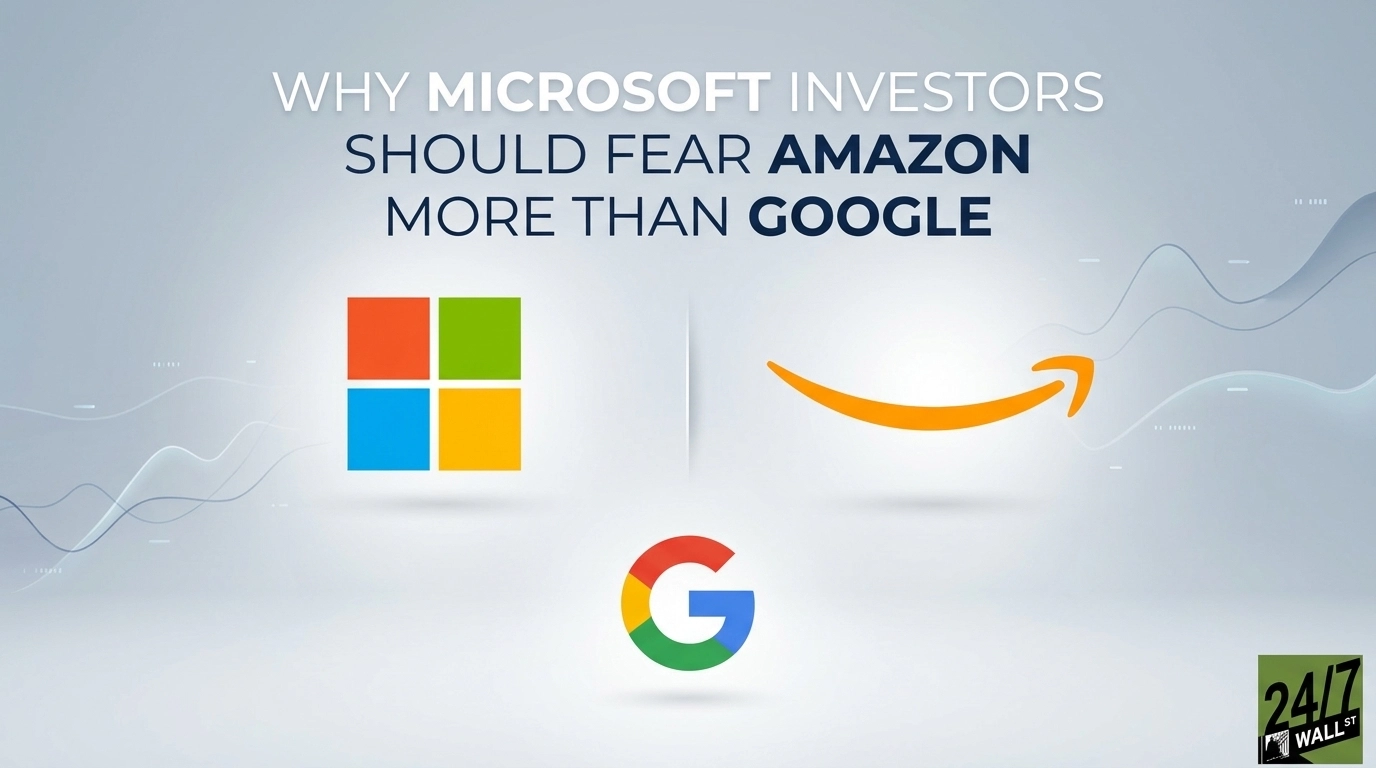 Why Microsoft Investors Should Fear Amazon More Than Google