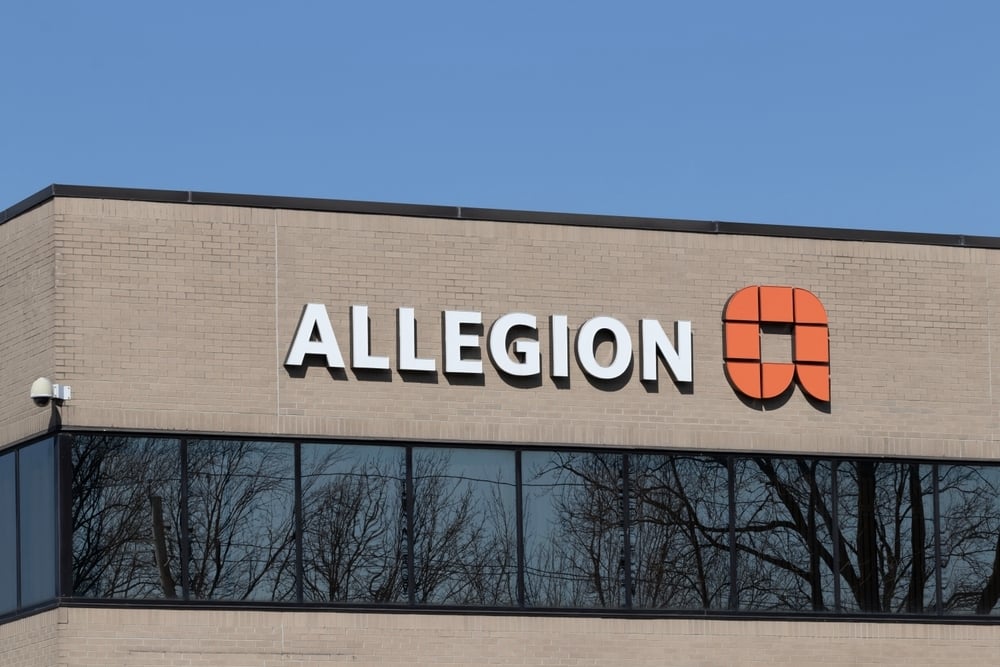 Why Is Allegion Stock Gaining Friday?