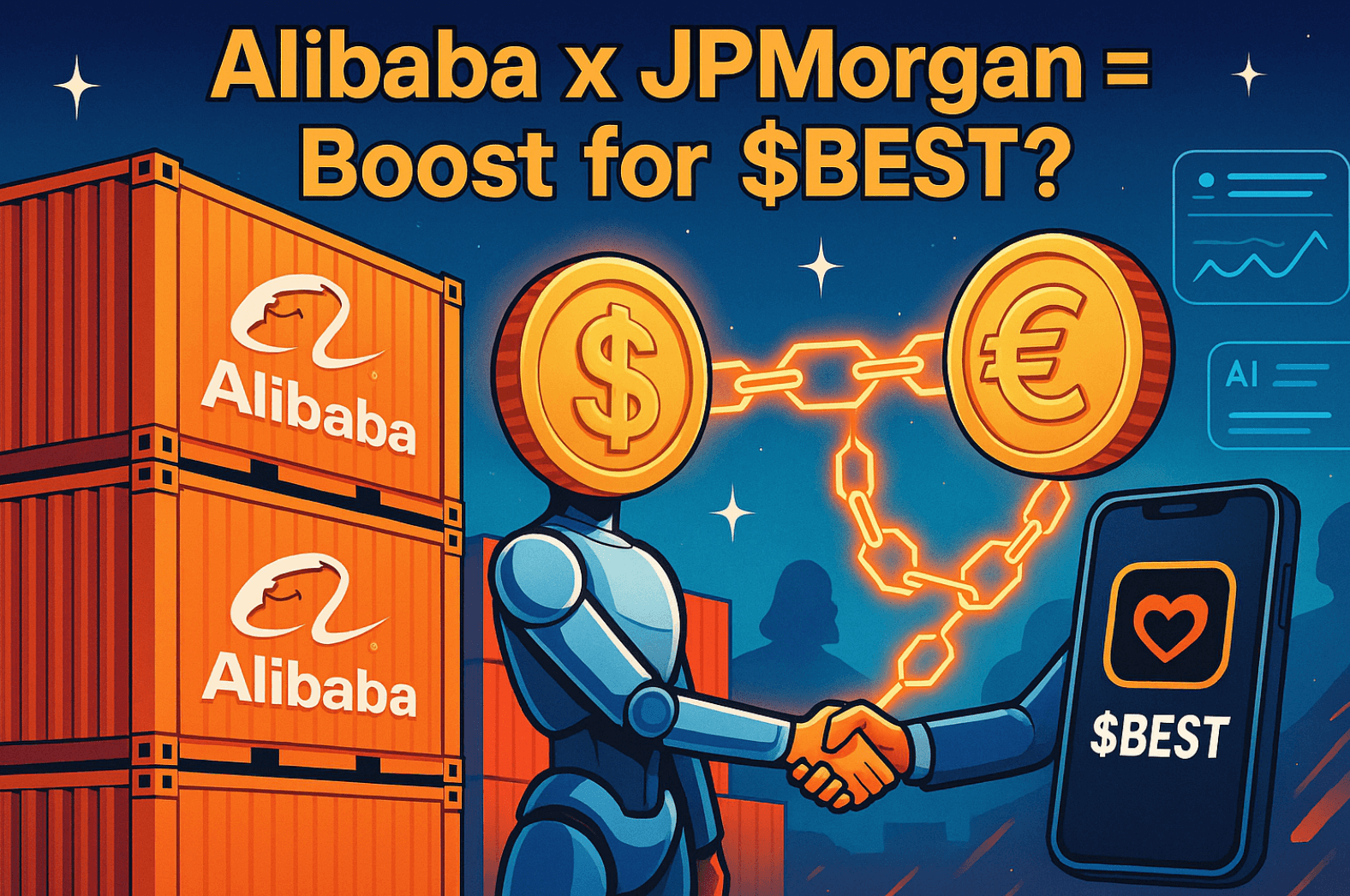 Alibaba’s Blockchain Payment Pivot Puts Best Wallet Token In Play