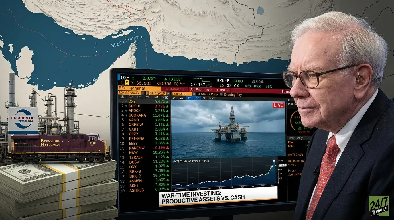 Warren Buffett's War-Time Investing Philosophy Is Playing Out in Real Time