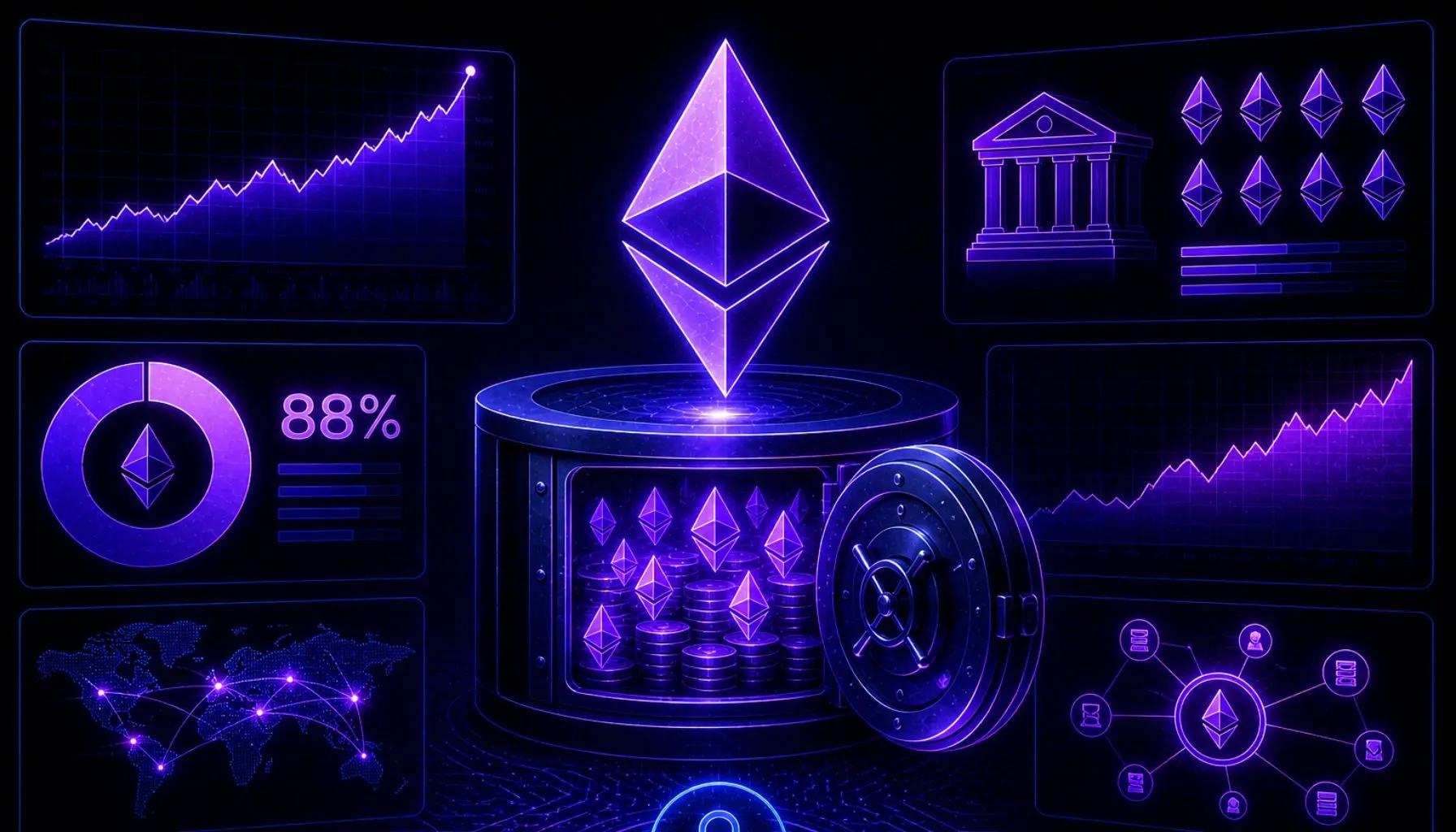 Bitmine Just Crossed $10 Billion In Staked Ethereum – 88% of Everything It Owns Is Now Locked In