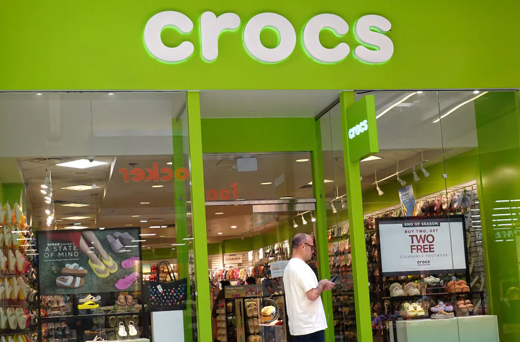 Crocs shares jump after Loop Capital gives the funky shoe stock an upgrade