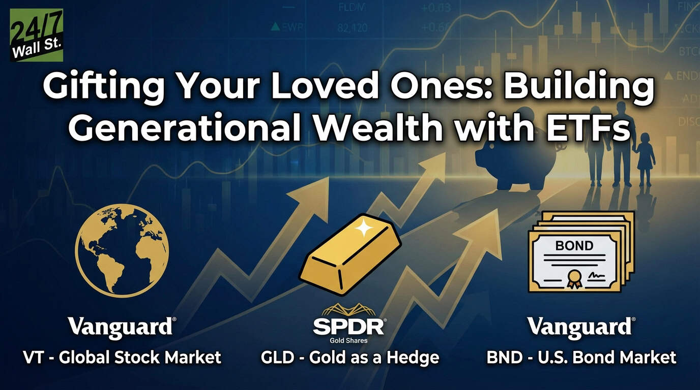 Three ETFs For Long-Term Gifting: Vanguard Total World Stock, SPDR Gold Shares, And Vanguard Total Bond Market