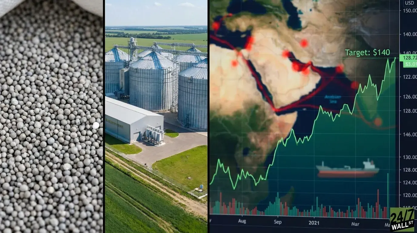 UBS Lifts CF Industries to $140 Price Target: Urea Prices Are Up 77% and the Market Hasn't Caught On