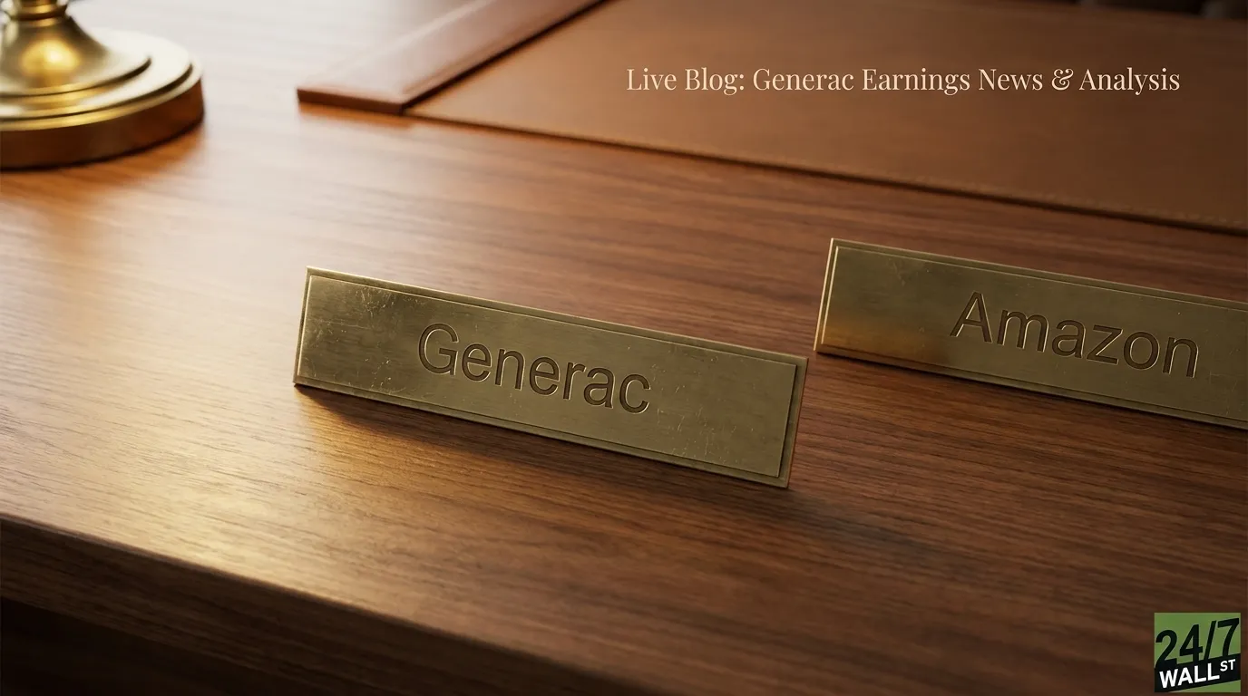 Generac Q3 Earnings Preview: Can The Amazon AI Deal Deliver A Major Beat?