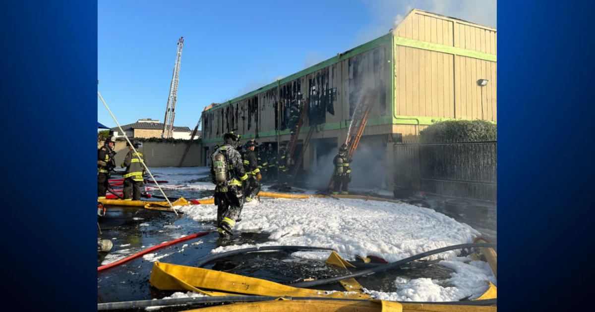 Fire destroys more than 50 units at storage facility in Fremont, under investigation - CBS News