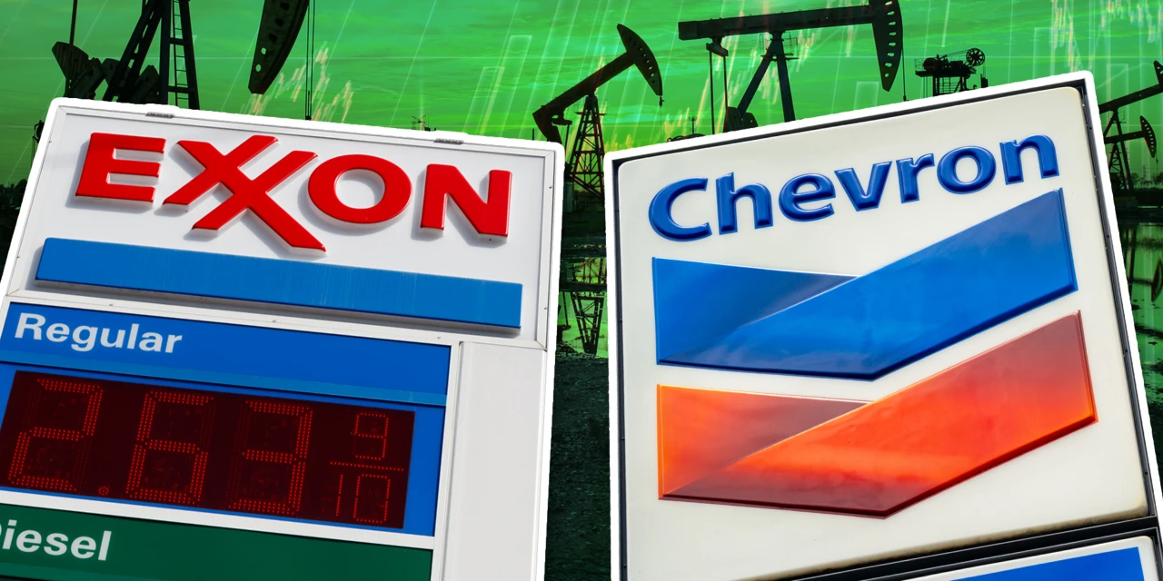 Exxon, Chevron are producing oil at record rates, but lower prices led to lower earnings