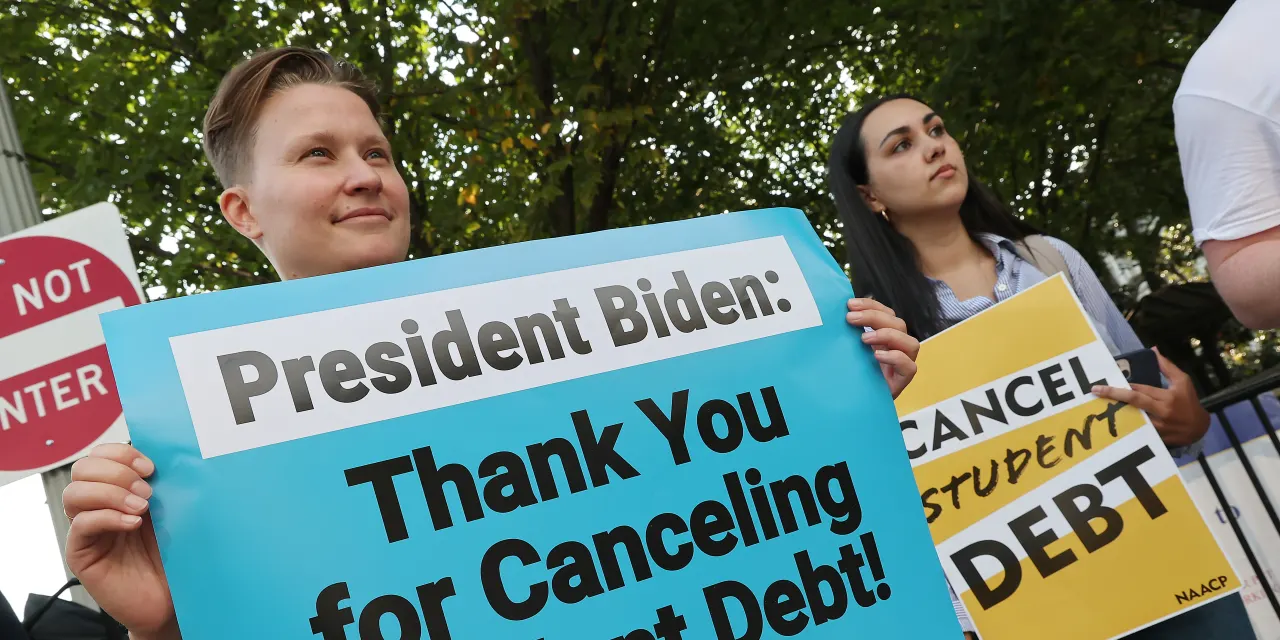 Biden’s $10,000 student-debt cancelation is a game-changer for borrowers’ wallets — but will it help their credit scores?