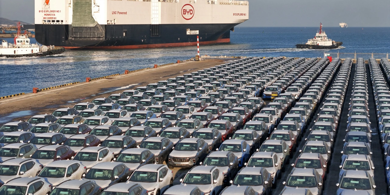 There Aren’t Enough Ships to Handle China’s Booming Car Exports