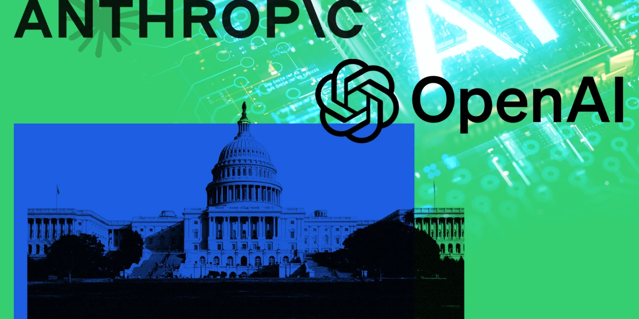 Two rival AI super PACs are backing the same congressman. What gives?
