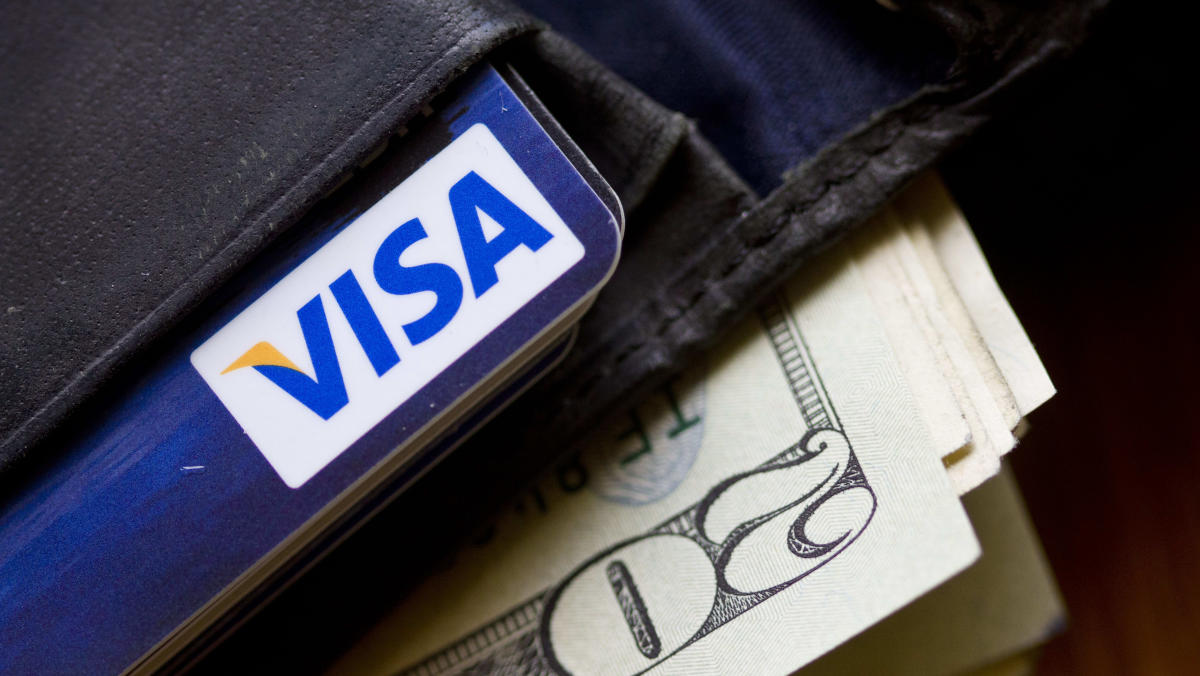 Visa stock reaches all-time high on retail spending optimism