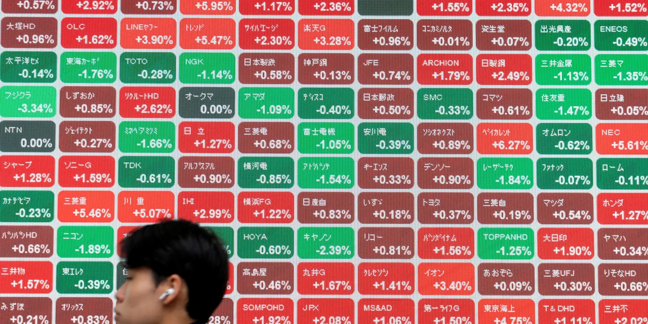 Asian Stock Markets Mixed as Investors Look to U.S. CPI Data