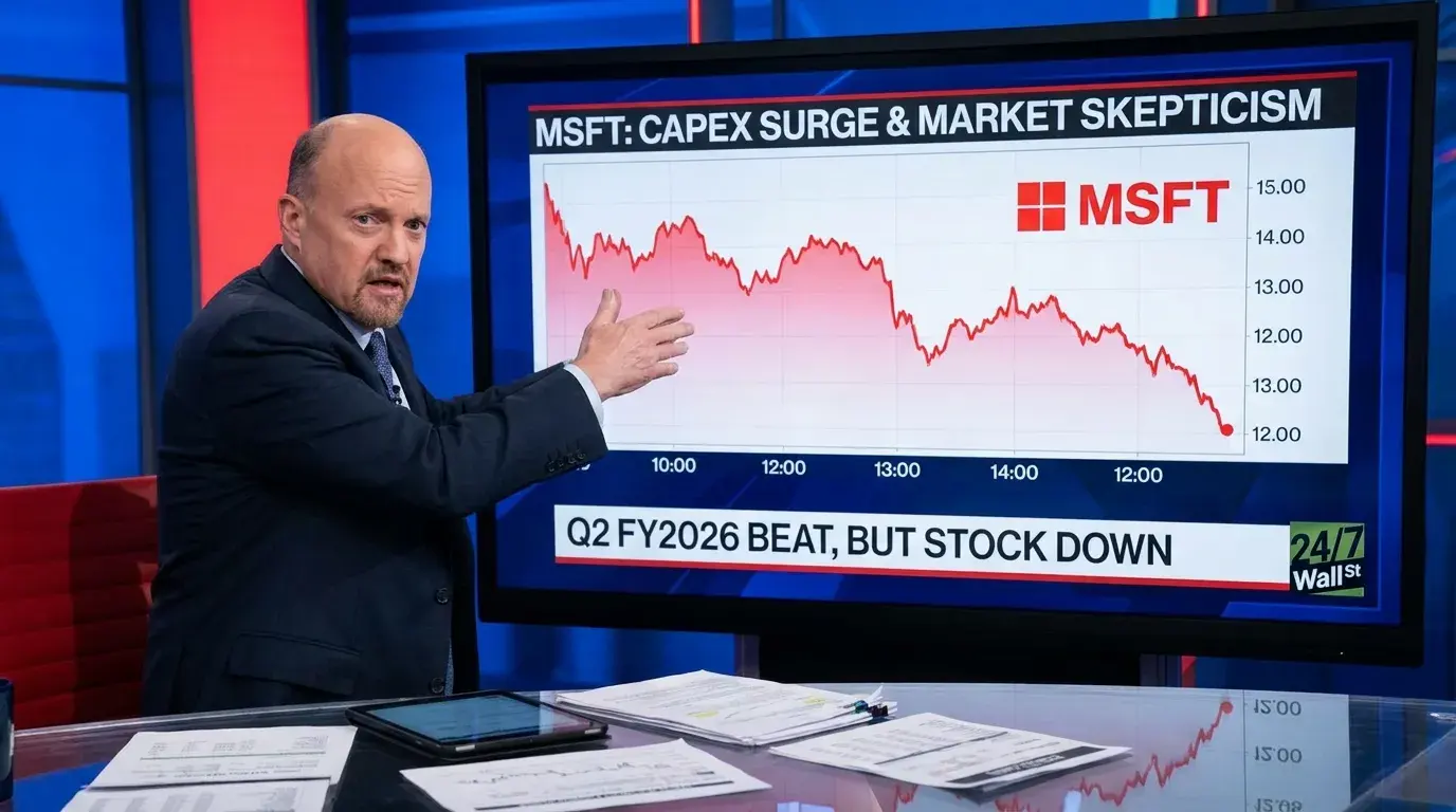 Jim Cramer Isn't a Fan of Microsoft After Rough Quarter. Is He Right to Be Skeptical?