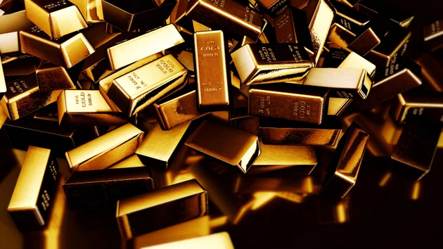 Gold ETF tops record trading high and overbought conditions before retracing
