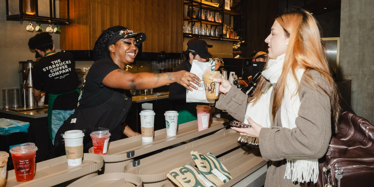 Starbucks Touts Momentum in Sales Rebound